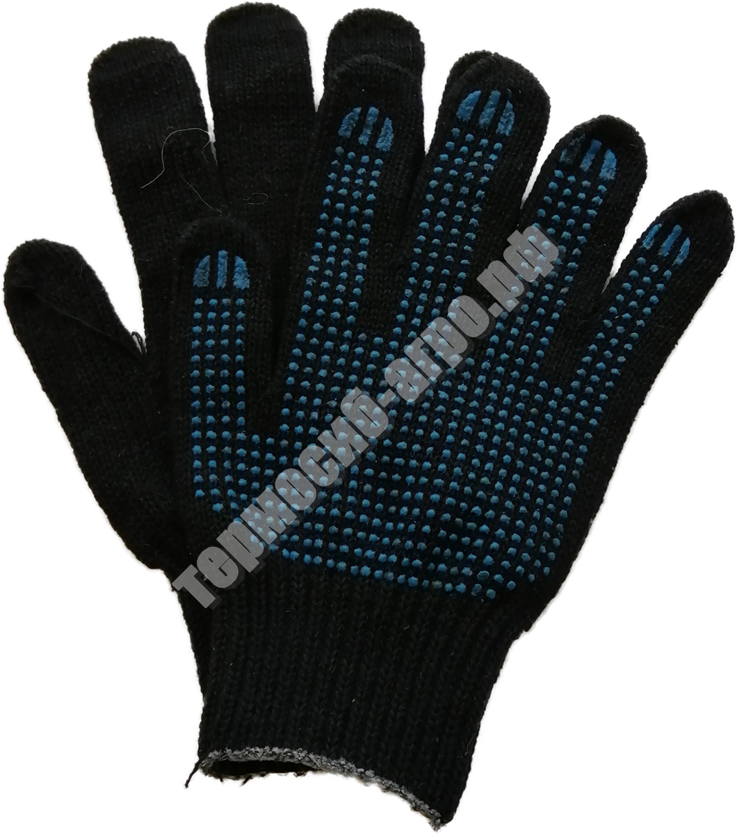 Перчатки ХБ с ПВХ покрытием